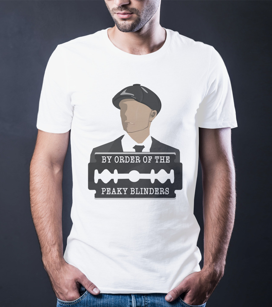 By Order Of The Peaky Blinders Razor Blade Hat T-Shirt