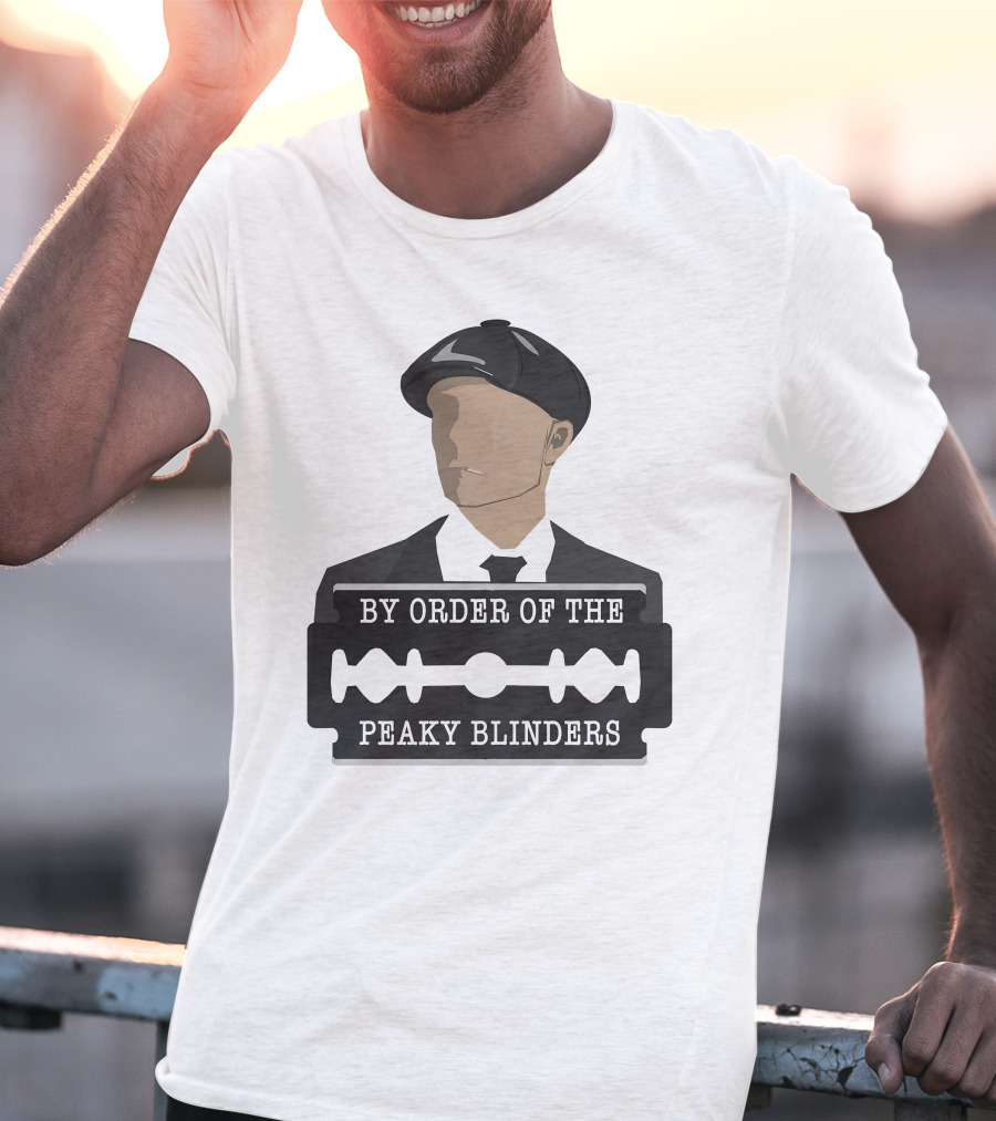 By Order Of The Peaky Blinders Razor Blade Hat T-Shirt