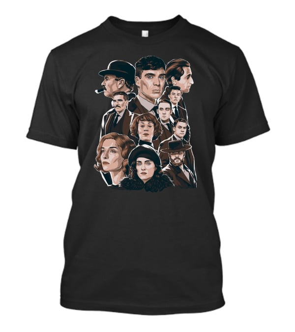 Peaky Blinders Characters Ensemble T-Shirt