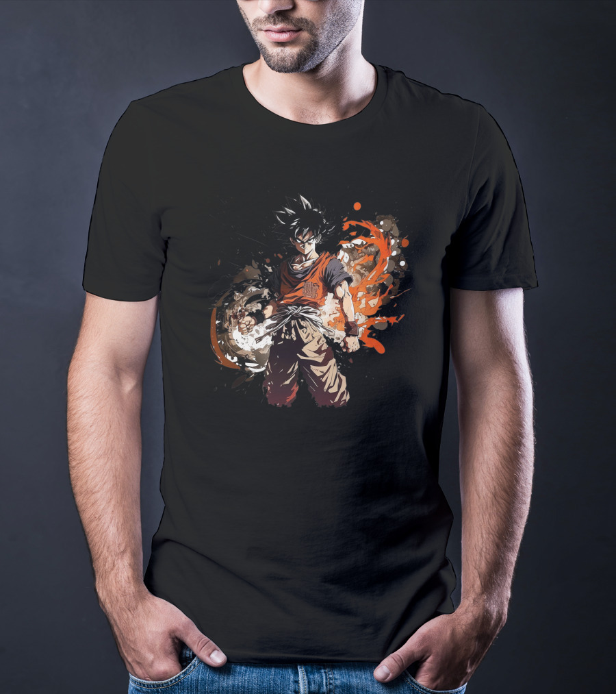 Songoku Dragon Ball Power Stance T-Shirt