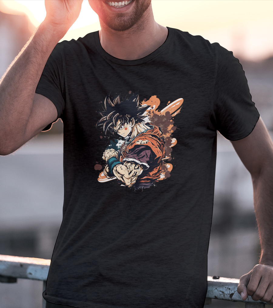 Songoku Dragon Ball Anime Manga Super Saiyan T-Shirt