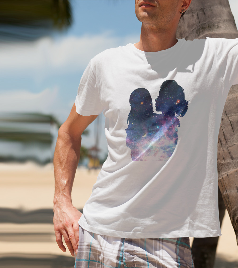 Mother Love In Me Celestial Galaxy T-Shirt