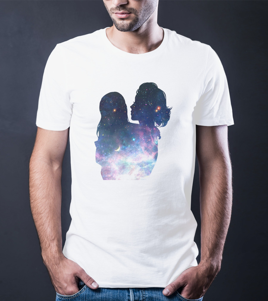 Mother Love In Me Celestial Galaxy T-Shirt