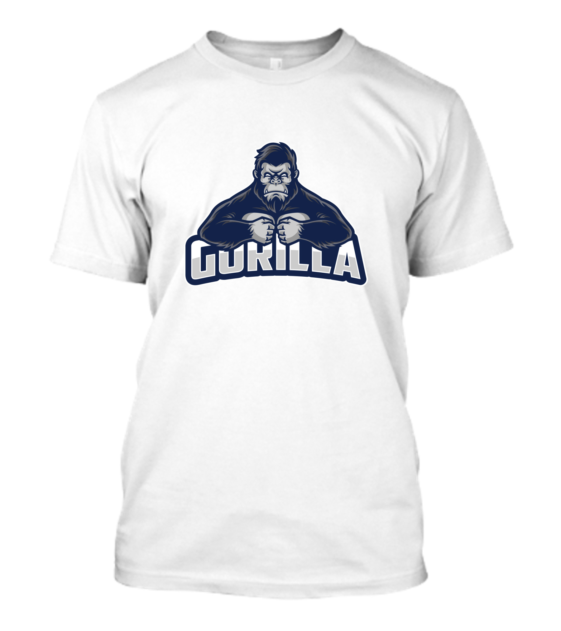 Gorilla Logo Strong Powerful T-Shirt