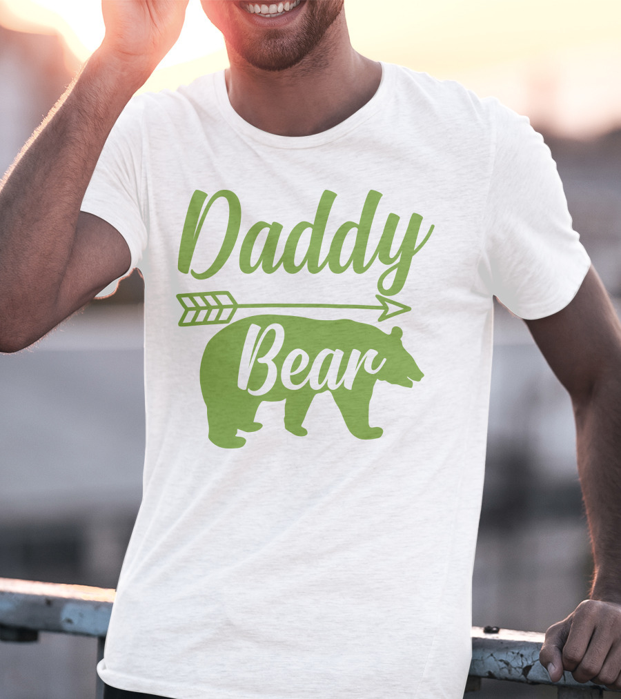 Daddy Bear Arrow T-Shirt