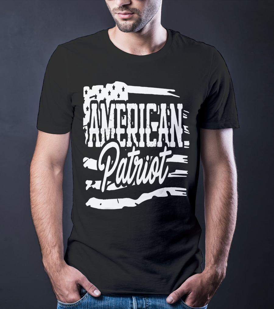 American Flag Patriot USA Decor Party American Patriotic Party T-Shirt