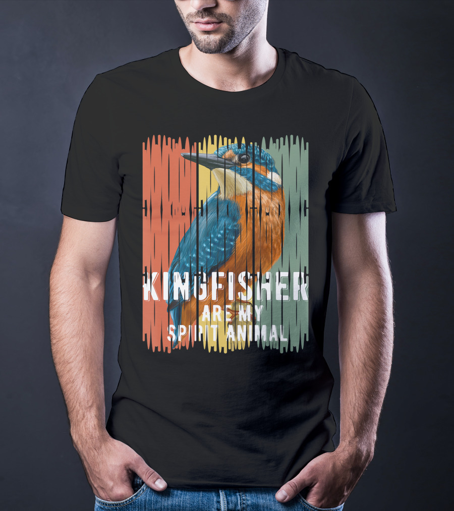 Kingfisher Are My Spirit Animal T-Shirt