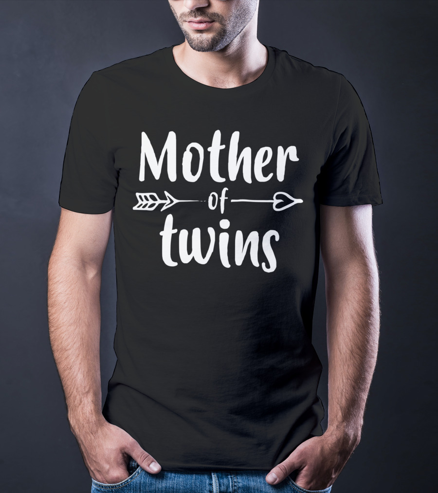Mother Of Twins Arrow T-Shirt