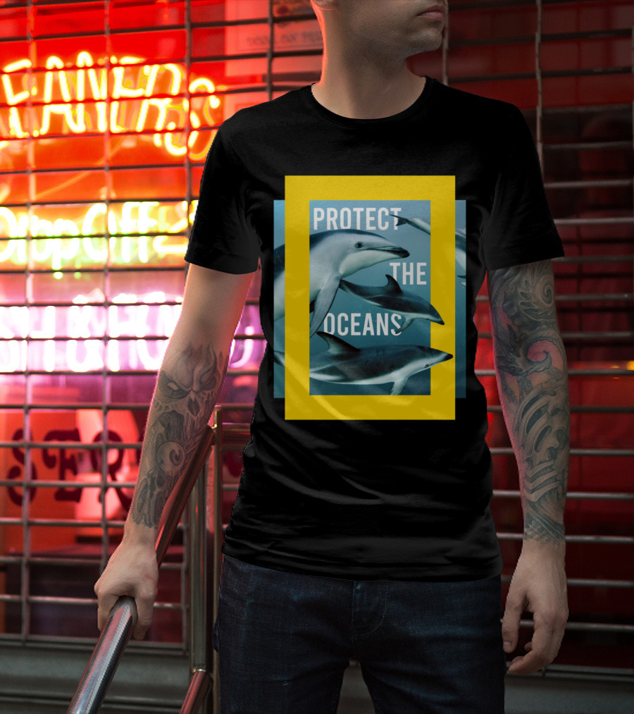 National Geographic Protect The Oceans Dolphins T-Shirt