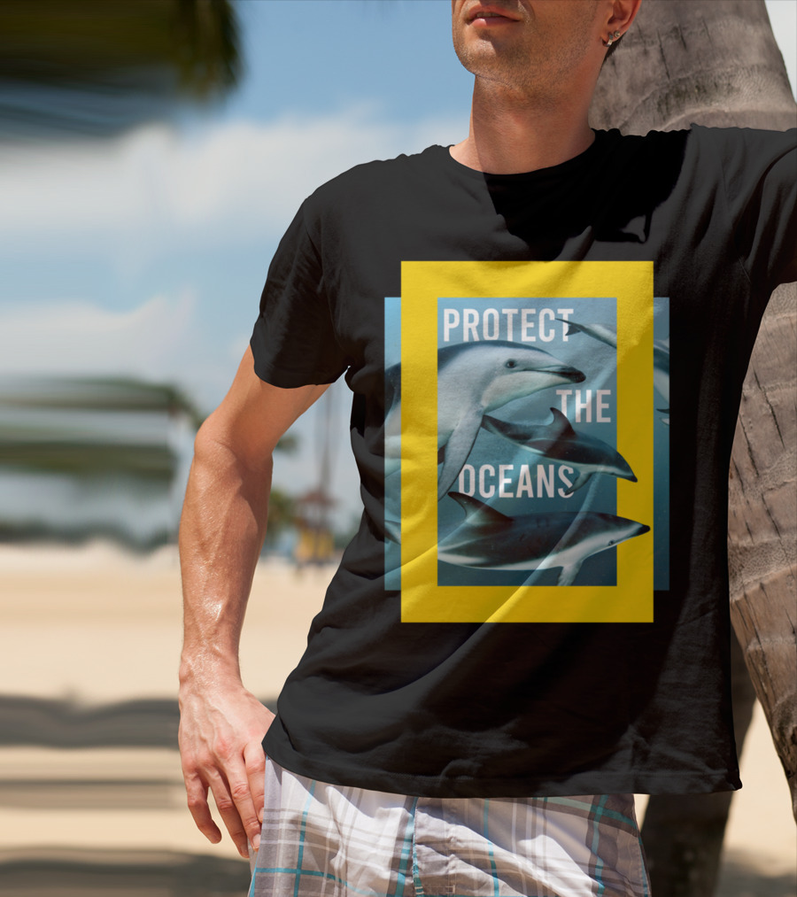 National Geographic Protect The Oceans Dolphins T-Shirt