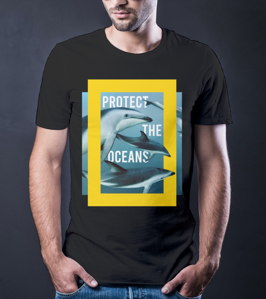 National Geographic Protect The Oceans Dolphins T-Shirt