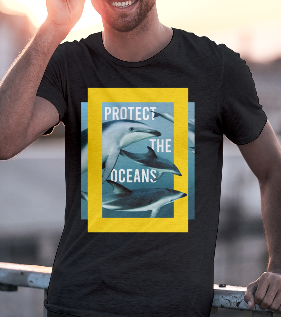 National Geographic Protect The Oceans Dolphins T-Shirt