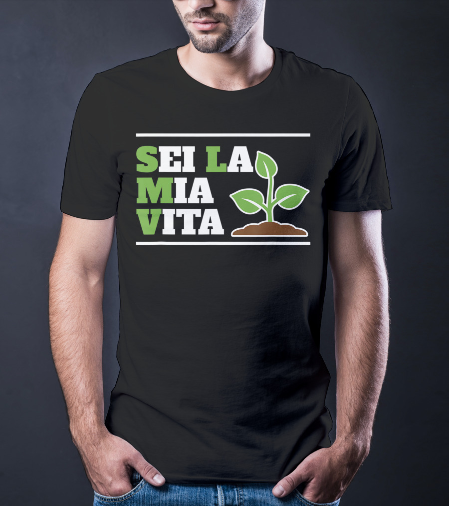 Sei La Mia Vita Italia SMV Plant T-Shirt