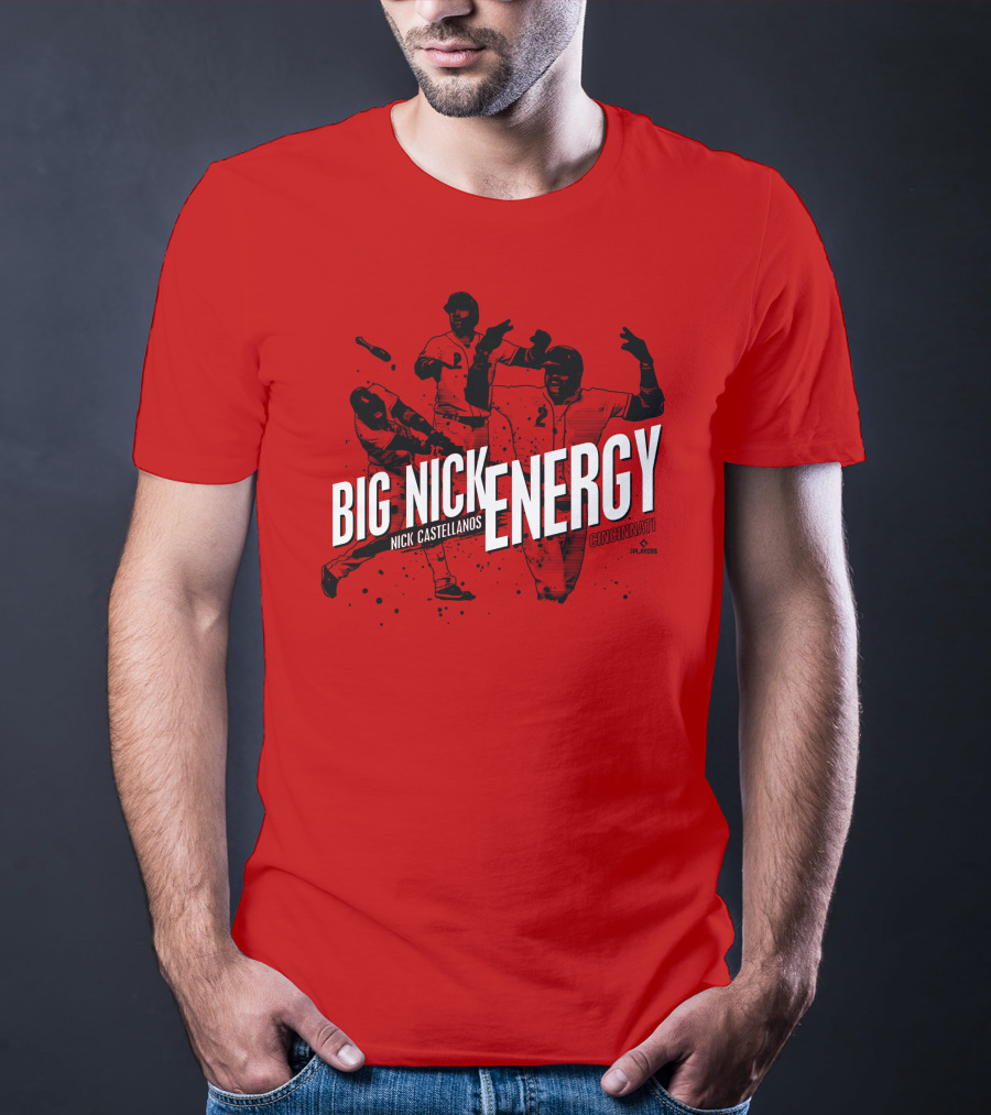 Big Nick Energy Nick Castellanos Cincinnati Cincyshirts Players T-Shirt