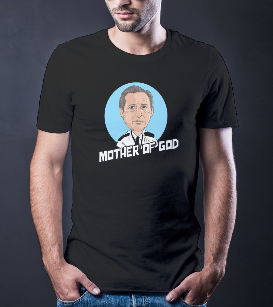 Mother Of God Line Of Duty Cartoon Caricature T-Shirt