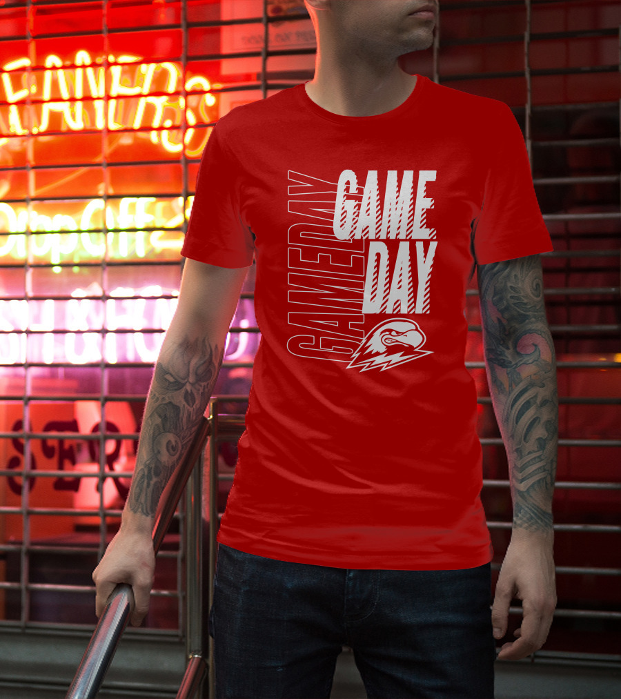Gameday Suubookstore Red Hawk Football T-Shirt