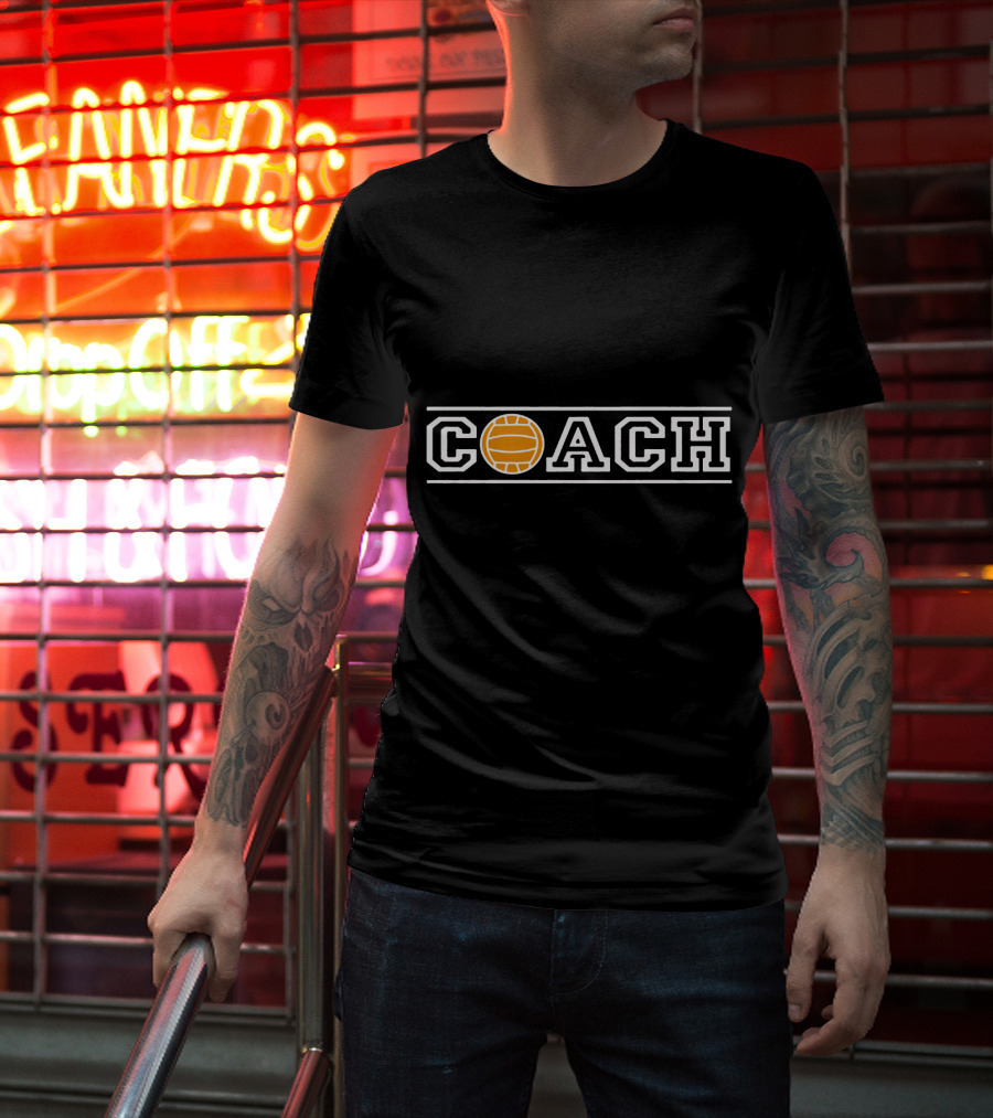 Coach Volleyball Ball T-Shirt