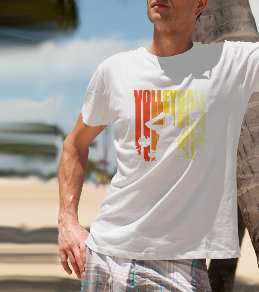 Beach Volleyball Team Player Setter Quote Volleyball T-Shirt
