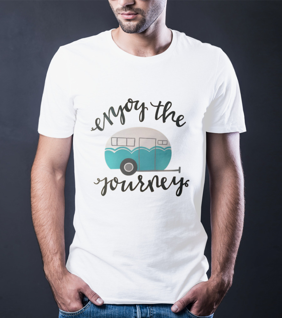 Enjoy The Journey Camper Adventure T-Shirt