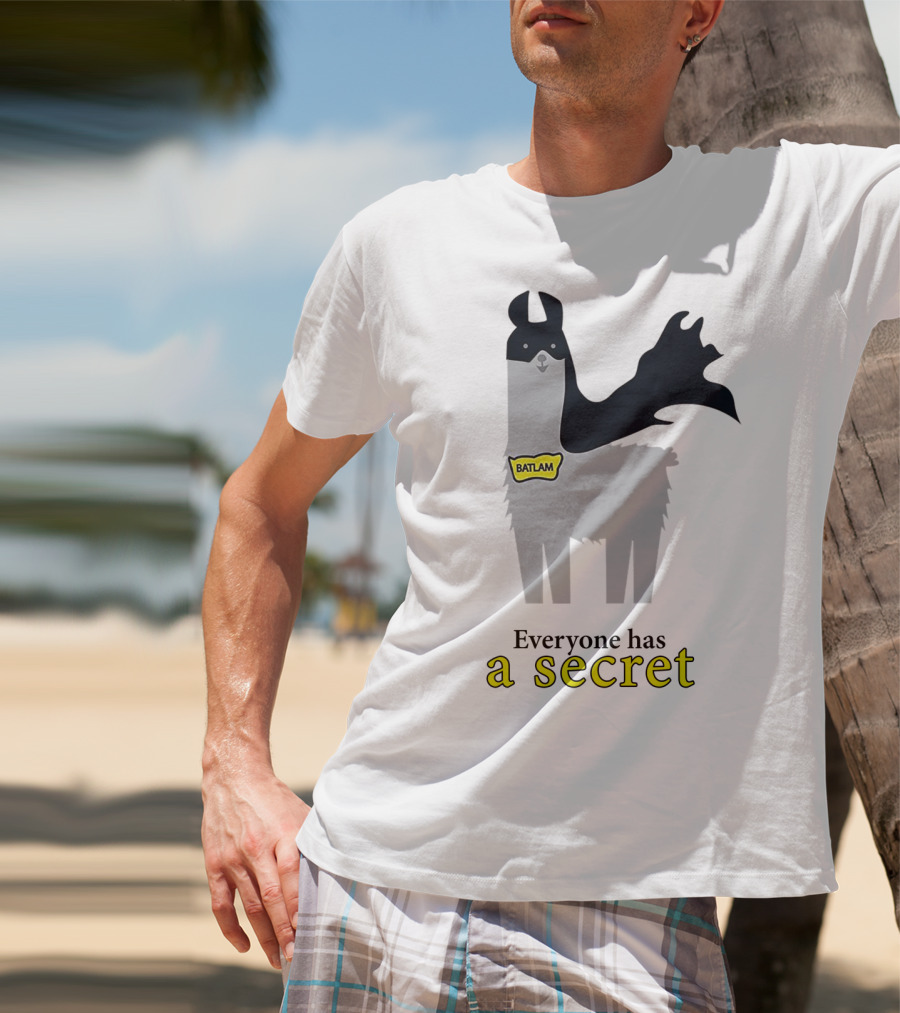 Batlam Everyone Has A Secret T-Shirt