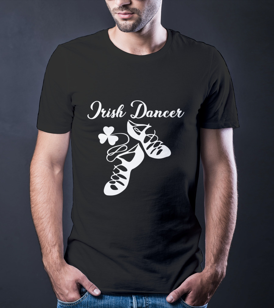 Irish Dancer Shoes Clover T-Shirt
