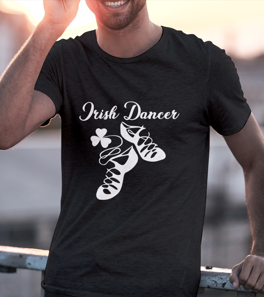 Irish Dancer Shoes Clover T-Shirt