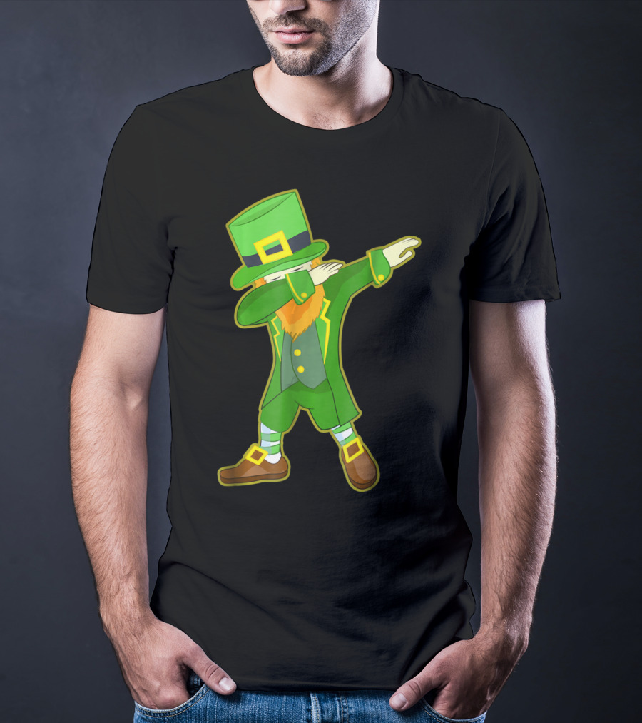 Dabbing Leprechaun St. Patrick's Day T-Shirt