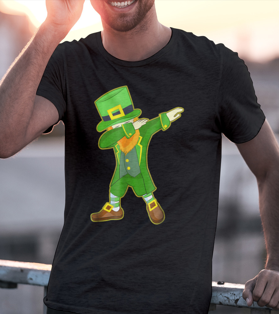 Dabbing Leprechaun St. Patrick's Day T-Shirt