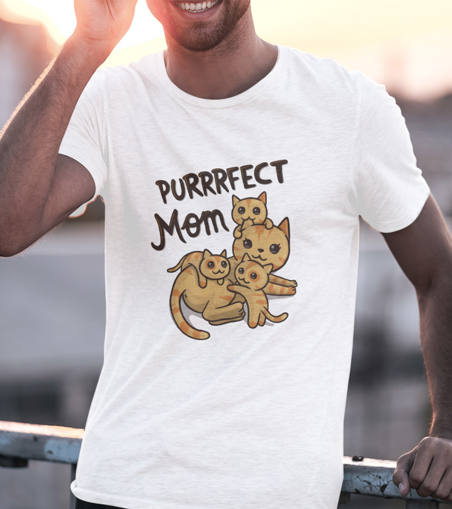 Purrrfect Mom T-Shirt