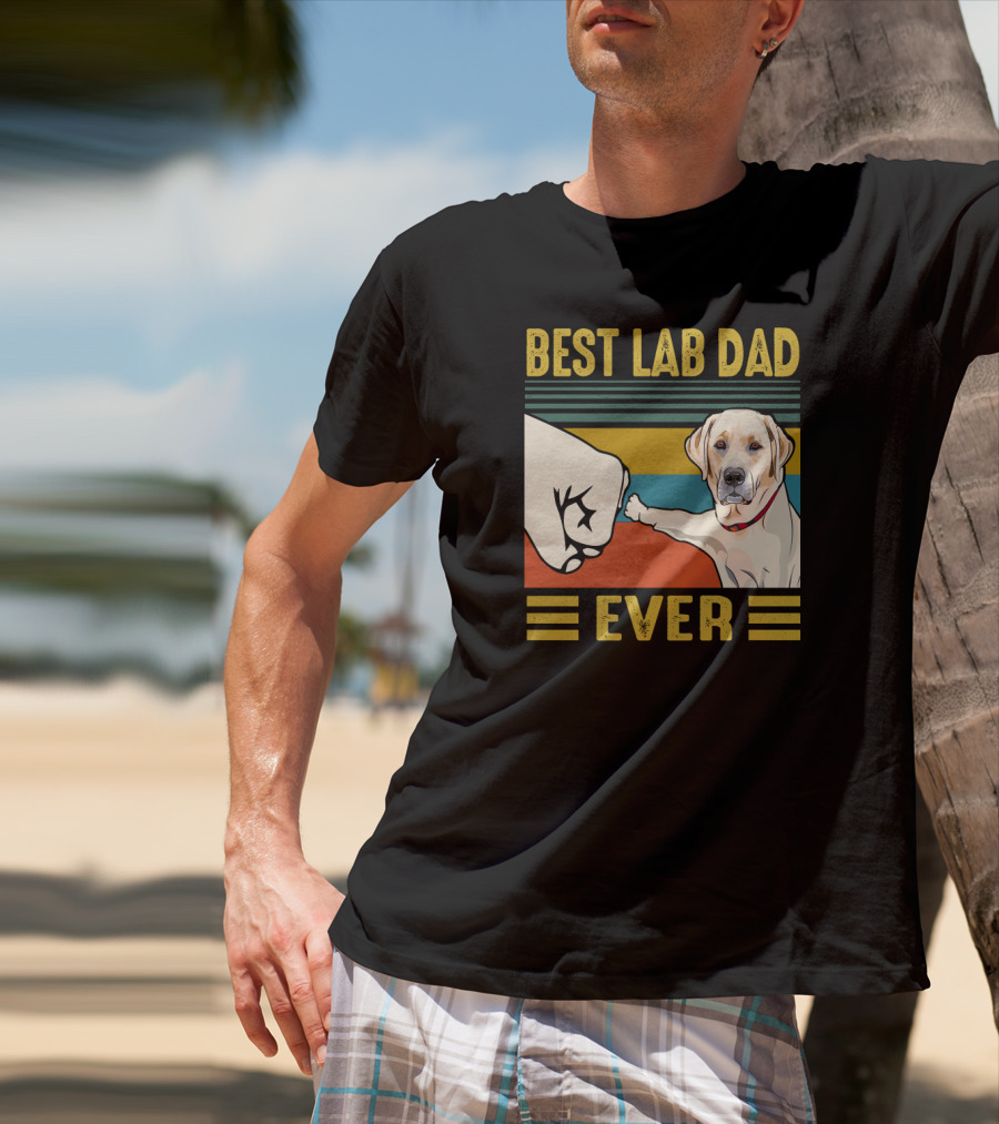 Best Lab Dad Ever T-Shirt