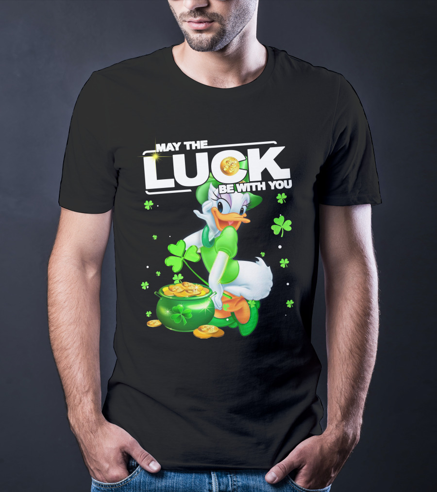 May The Luck Be With You Daisy Duck Luck T-Shirt