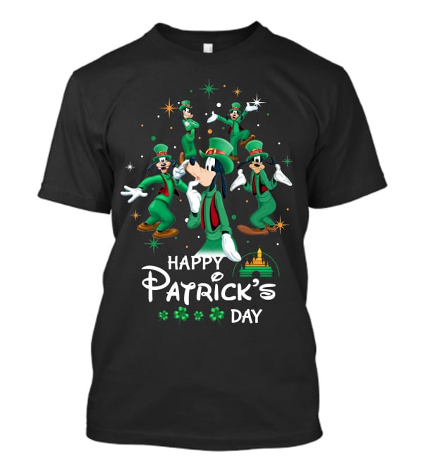 Happy Patrick's Day Goofy Disneyland Disney T-Shirt