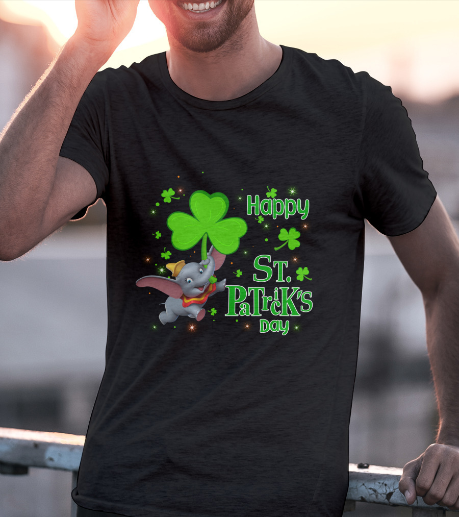 Happy St. Patrick's Day Dumbo T-Shirt