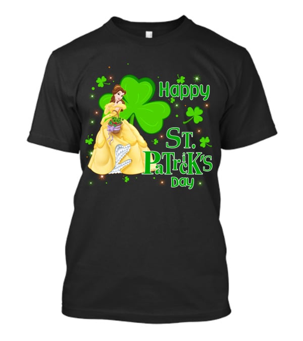 Happy St. Patrick's Day Belle Clover T-Shirt