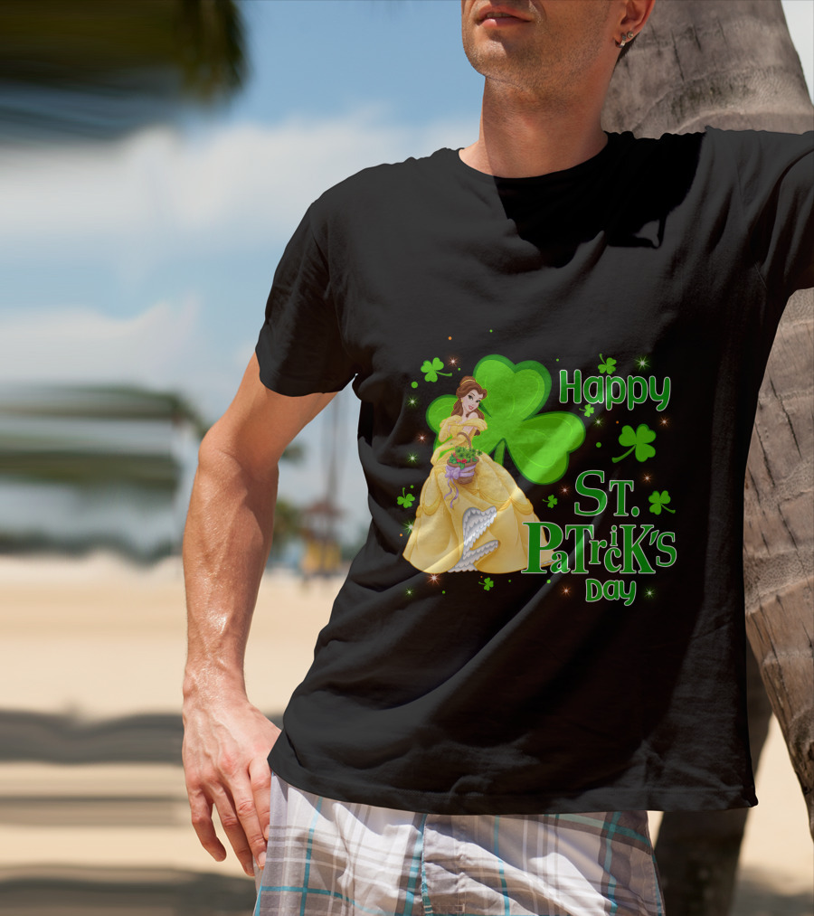 Happy St. Patrick's Day Belle Clover T-Shirt