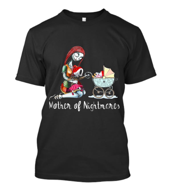 Mother Of Nightmares Sally With Baby And Stroller T-Shirt