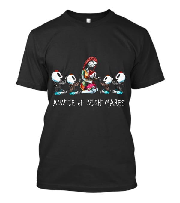 Auntie Of Nightmares With Four Boys One Girl T-Shirt