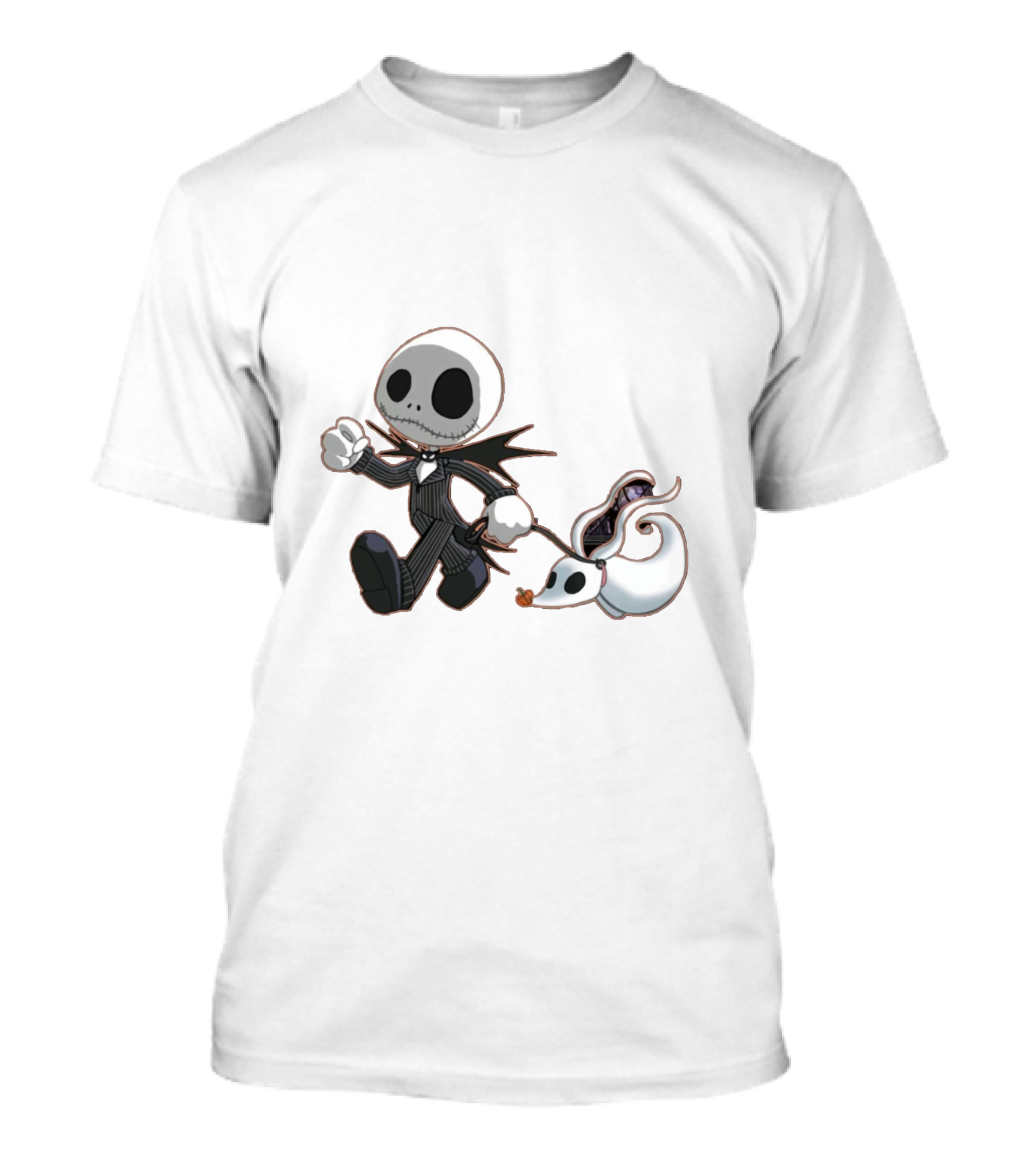 Jack Skellington And Zero Nightmare Before Christmas T-Shirt