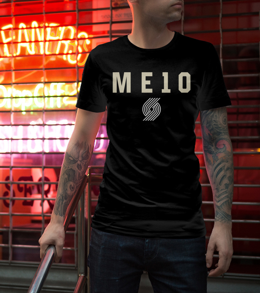 Portland Trail Blazers ME10 Basketball Jersey T-Shirt