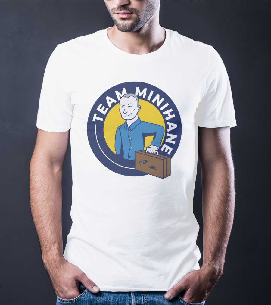 Team Minihane Steve Jared Retro T-Shirt