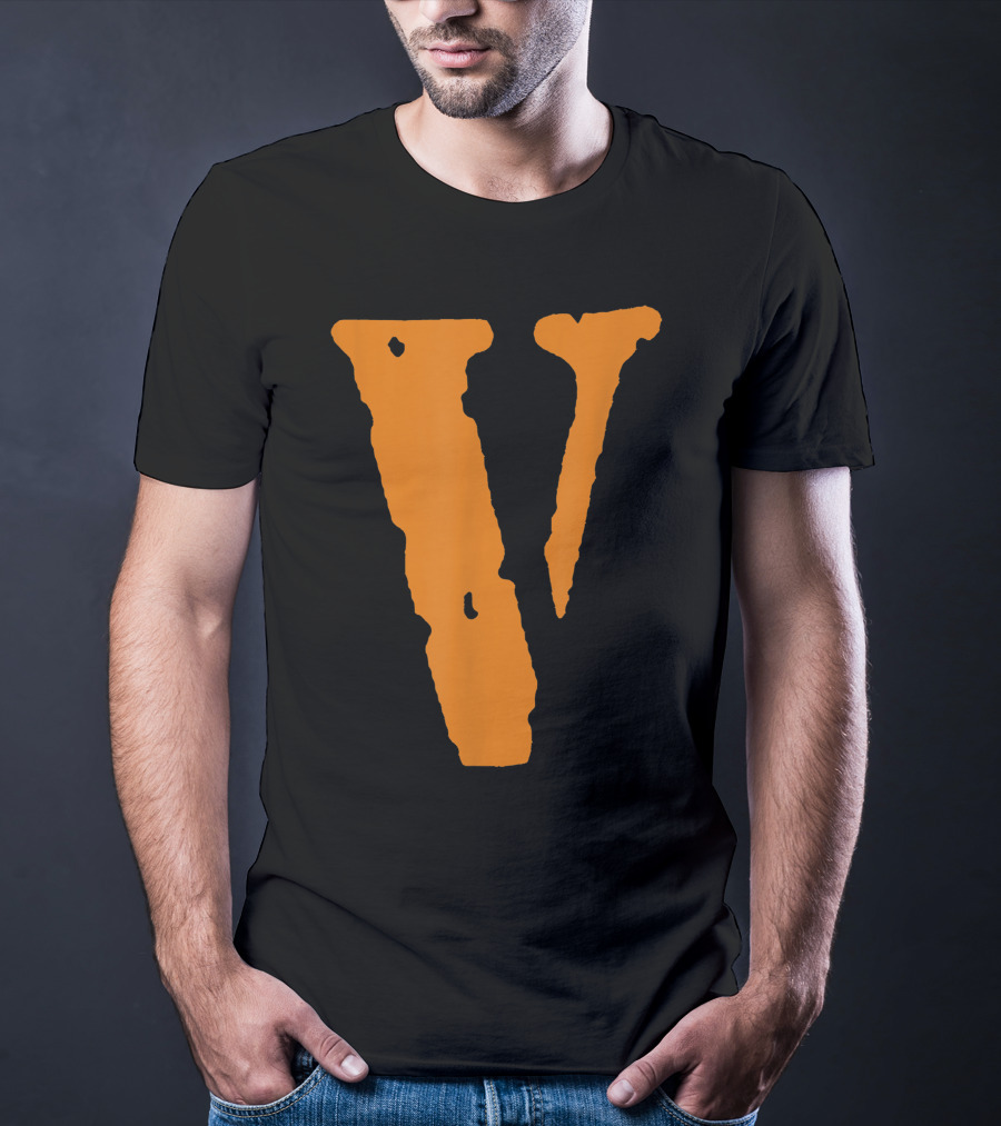 Orange V Icon V.LONE Branding T-Shirt