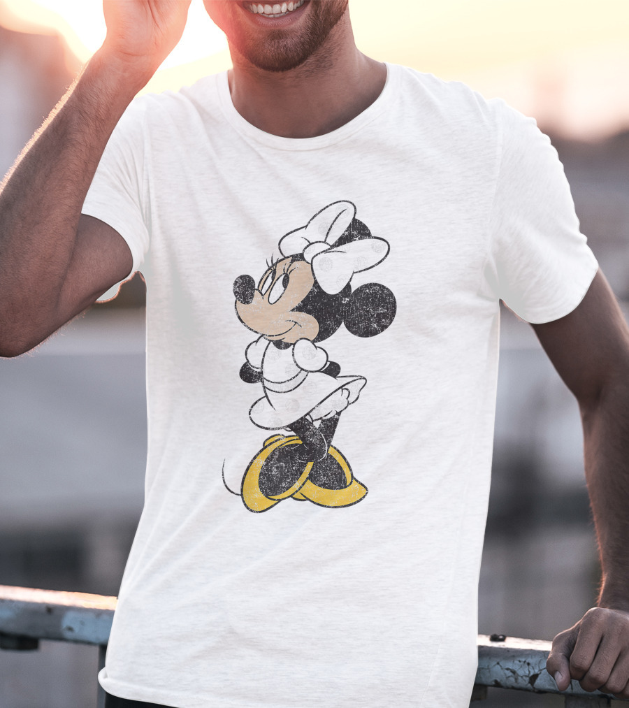Disney Mickey And Friends Minnie Mouse Vintage Look T-Shirt