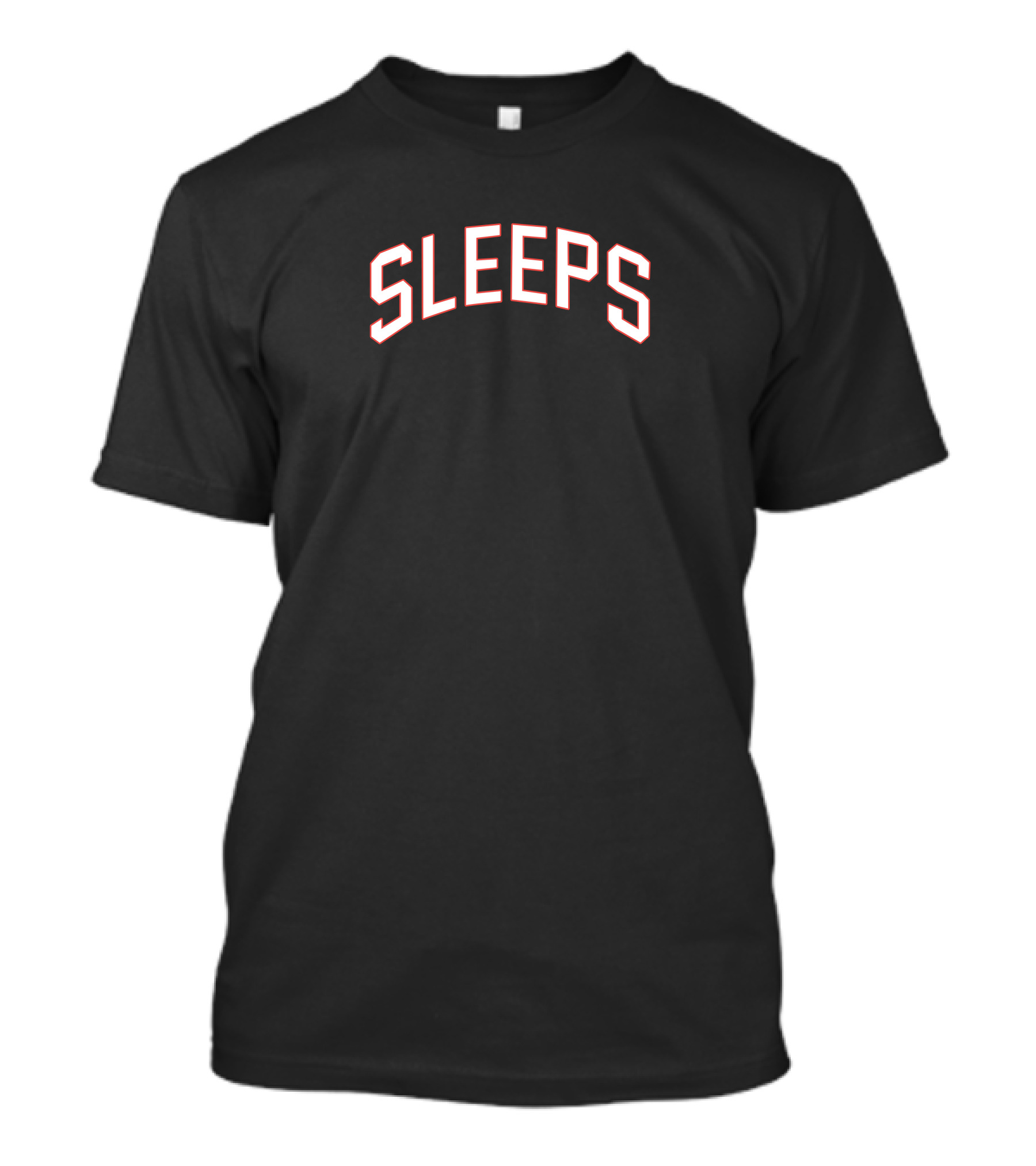 While She Sleeps Merch Sleeps Arch T-Shirt