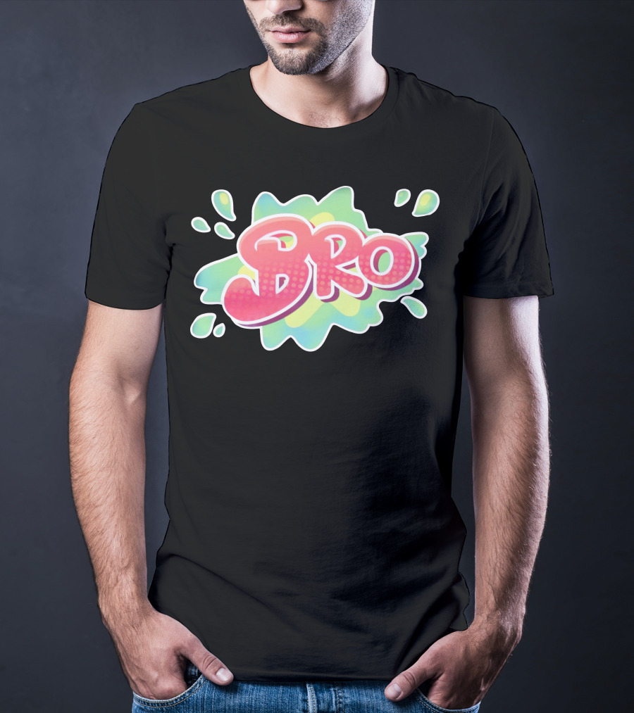 Bro Beckbrojack Merch Splash T-Shirt