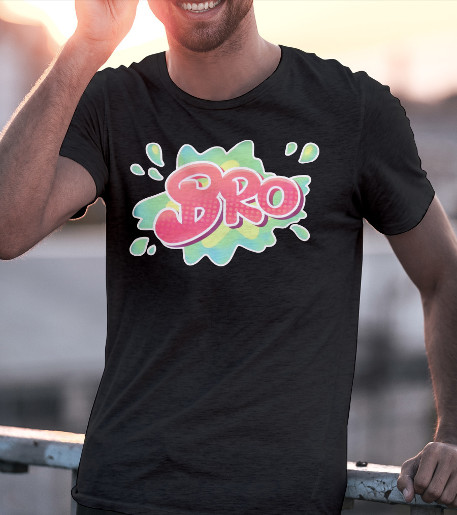 Bro Beckbrojack Merch Splash T-Shirt
