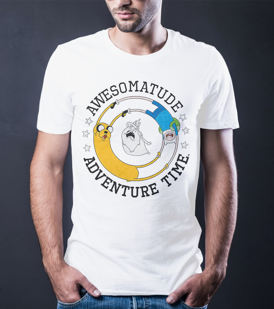 AWESOMATUDE ADVENTURE TIME T-Shirt