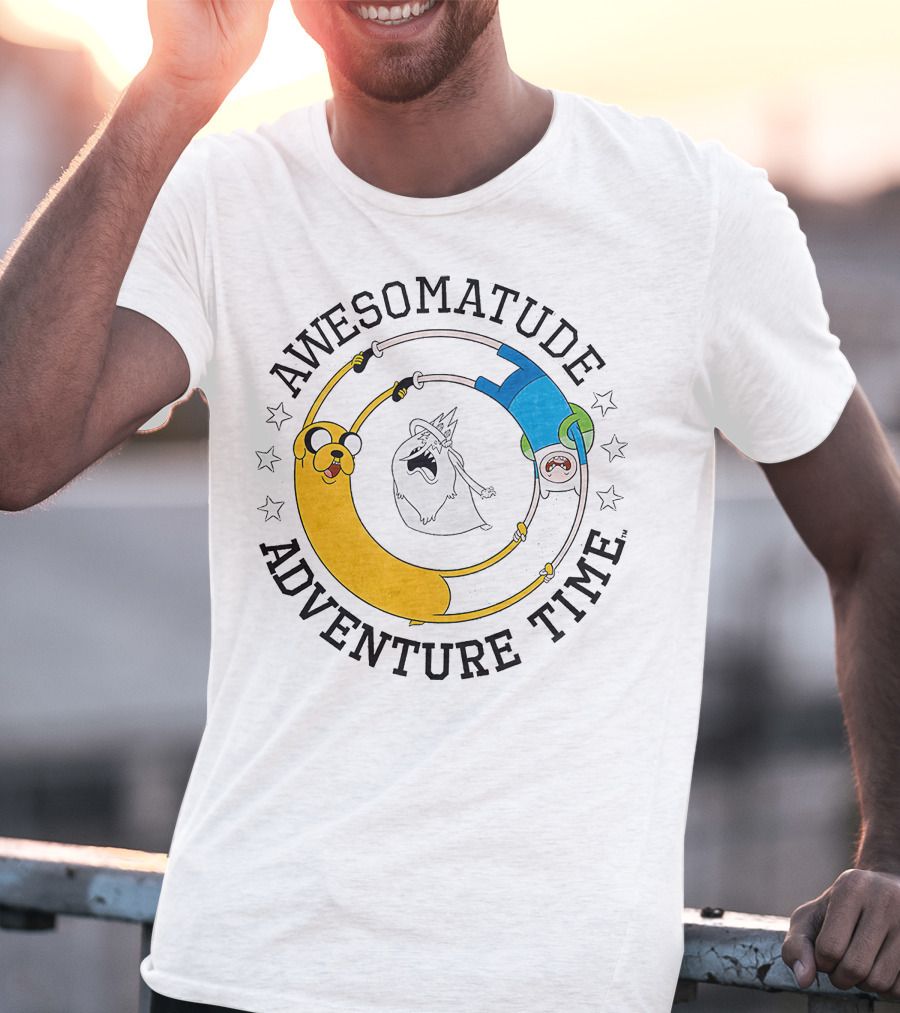 AWESOMATUDE ADVENTURE TIME T-Shirt