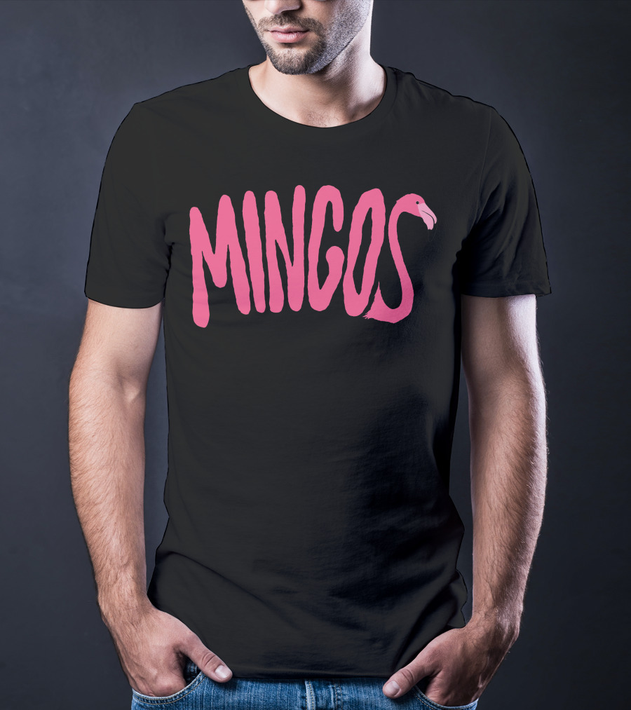 Mingos Text Flamingo T-Shirt