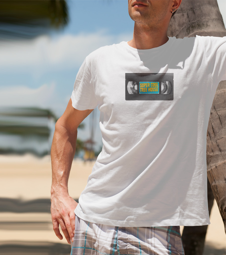 Super Cool Tree House VHS Vintage Nostalgia T-Shirt