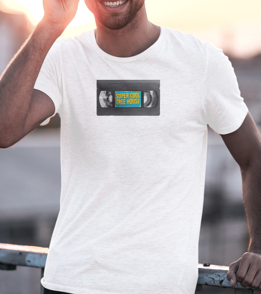 Super Cool Tree House VHS Vintage Nostalgia T-Shirt